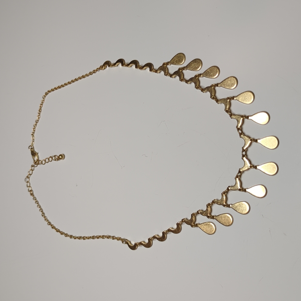 18" Teardrop necklace with 3" extender